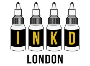 Black silhouette logo